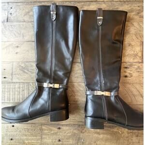 Nancy Li Women’s Black Tall Boots Size 8.5